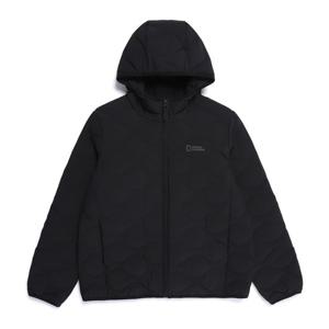 내셔널지오그래픽 N254WDW910 여성 포울리 후디 튜브 덕다운 점퍼 BLACK