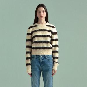 [플랙진]공용 겨울 베이직 스트라이프 니트 (PWTH4NTL73U)