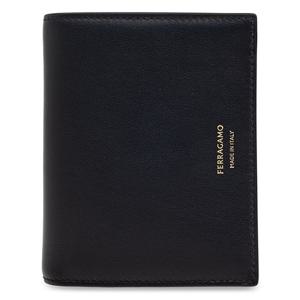 26 SS 페라가모 네로 블랙 클래식 로고 스탬프 바이폴드 지갑 220699154775326
