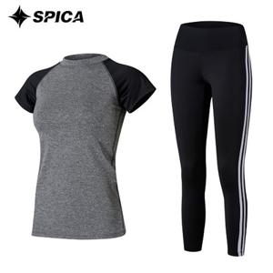스피카 요가복세트 티셔츠 레깅스 SPA502506