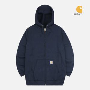 칼하트 남성 오버사이즈 후드 집업 네이비 K122-472