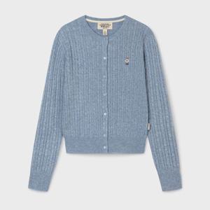 [후아유]여성 Steve High Gauge Wool Cable Cardigan WHCKG1215F