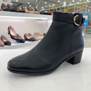 [에스콰이아]여성 털내피 앵클부츠 PFEWSB658BK HSDP2A GN