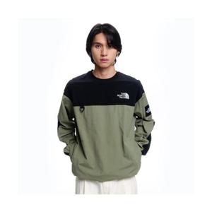 노스페이스 NM5MR57J 화이트라벨 알바니 EX 크루넥 LIGHT KHAKI 254939