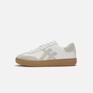 핏플랍 여성 토 가죽 스웨이드 스니커즈 A6H-646