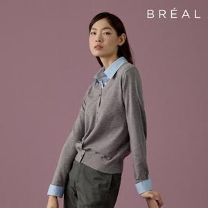 브리엘 25FW 셔츠 레이어드 니트 2종