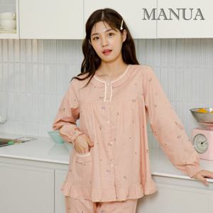 마누아 60수 고밀도 파자마세트 허브 여자잠옷 5927