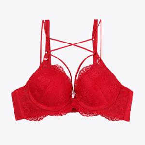 [섹시쿠키][핫썸머] X스트링 레드 브라SCWBZ605