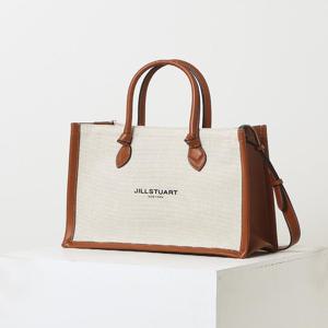 [질스튜어트핸드백] 아이보리 캔버스 북토트백 JABA4F330 I2