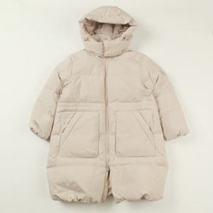 [지프키즈]아웃포켓 여아 볼륨 롱다운점퍼  KP4JPF416