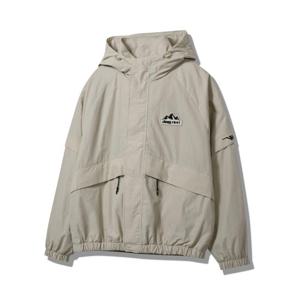 [지프]JP1JPU204 왜고니어 플라켓 후드 바람막이 2024년 베이지