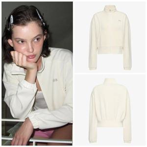 [휠라] FILA 여성용 소프트 터치 벌룬핏 스텐넥 집업 FS254FT02F003150 크림