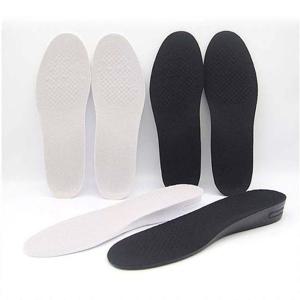 남성 우레탄 재질 키높이용 3cm 기본 깔창 흰색 검정