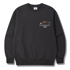 [지프]남여공용 RELIABLE 빈티지 맨투맨 (JQ4TSU829)