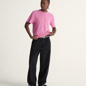 [반스] 체크-5 배기 데님 팬츠 VN000PQHBLK