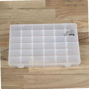 반투명 플라스틱 수납 멀티박스 36칸 다용도보관함
