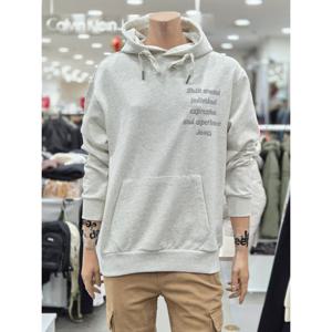 [지프]남녀공용 자수 레터링 후드티셔츠(JR1THU013)