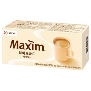 동서 맥심 화이트골드 커피믹스 20T