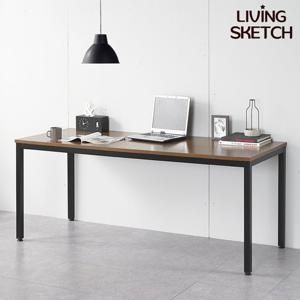 [리빙스케치] 루트 1800 책상[착불]블랙 월넛 학생 사무용 회의용 테이블