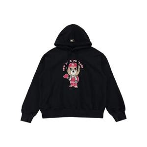 MLB 공용 메가베어 메가오버핏 후드티셔츠 3AHDE0126-50BKS