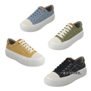 [엘칸토]여성 쿠션4.5cm통굽 캔버스화LCWS61U14C