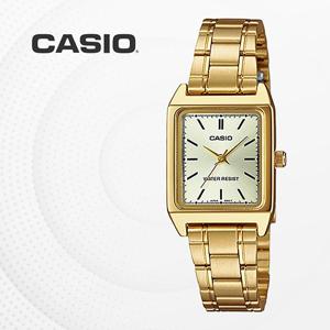 카시오 CASIO 여성 골드메탈 빈티지 전자 손목시계 LTP-V007G-9E