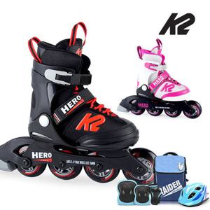 [13%적립][K2]히어로보이/걸아동인라인사이즈조절가방보호대헬멧