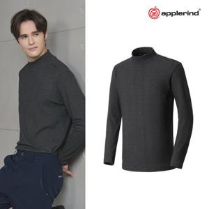 애플라인드 남성 플러피 기모 긴팔티셔츠 HKWM0HLS02