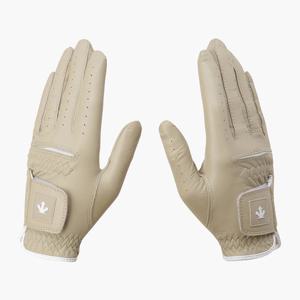 (가격인하) [데상트골프] 여성 양피 양손 장갑