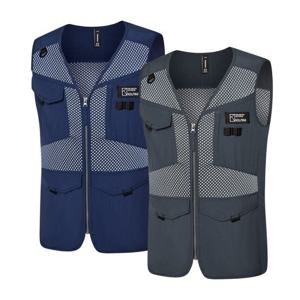 콜핑 기능성 메쉬 속건성 경량 작업복 남성 봄 여름 등산조끼