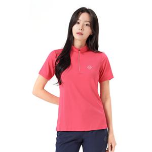 콜핑 여성 여름 하이쿨 반팔 집업 티셔츠