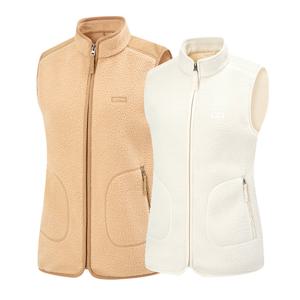 콜핑 폴라 후리스 부클 여성 겨울 등산 조끼