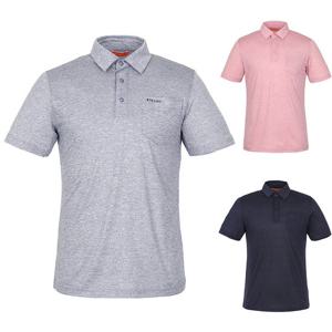 여름 아이스쿨 냉감 포켓 남성 골프 반팔티셔츠  KOMMTS21