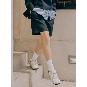 [빈폴멘] [Reedition] 울 셋업 하프 팬츠  블랙 (BC4825S515)