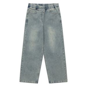 [에꼴리에] 여자 겨울이월 세미와이드 기모빈티지진(24D0255)