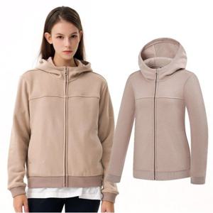 콜핑 다이마루 후드 보아퍼 시보리 여자 겨울 집업 자켓