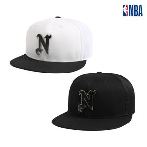 NBA N255AP612P 공용 NYK 이니셜 메탈 메쉬 트러커 스냅백 모자 STG