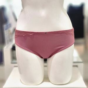 [엘르] 코랄 핑크 레이스 컴포트핏 햄라인 팬티 ECWBP971CPK