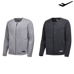 [프로스펙스] 공용 베이직 카라리스 플리스 가디건 PS3MJ23W76 2컬러