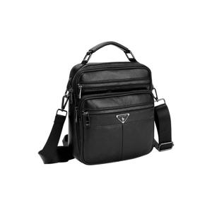 골피아 남성 미콘 지퍼포켓 소가죽 크로스백 MCBBT0036