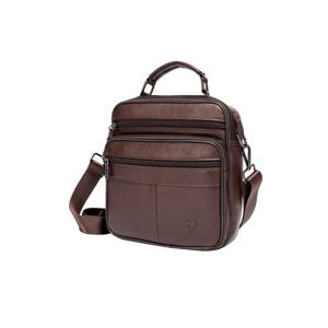 골피아 남성 심플 지퍼 소가죽 크로스백 MCBBT0031