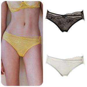 [비너스]오르화 보타닉 엣지 포인트 자수 시스루 노라인 망사팬티 OPT5935S