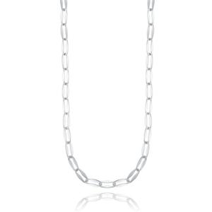 [로이드] 실버 베이직 클립 체인 목걸이 LLNS24216S