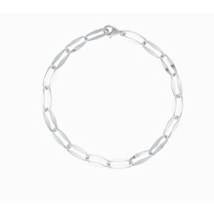 [로이드] 실버 베이직 클립 체인 팔찌 LLBS24213S