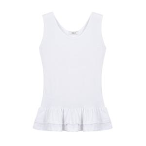 [AB.F.Z] 레이온 민소매 프릴 레이어드 나시티 (KSZ5QK34)