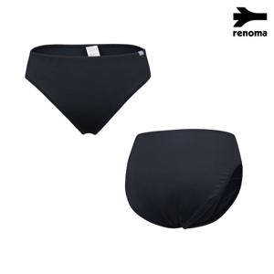 [레노마수영복] 여성 심플라벨 이너팬티 수영복 WF2D991_BK