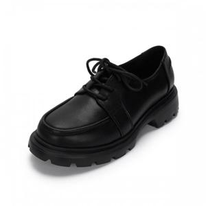 [무크] 여성 캐쥬얼 청키 구두 블랙 422251