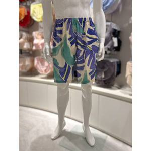 [바바라] 남성 나뭇잎 프린트 레이온 인견 홈웨어 파자마잠옷(AMP4604P)