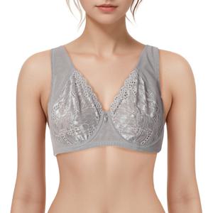 [비비안]BR3531 GREY 안정적인 가슴라인 기능성 보정 홑겹브라 ABC컵