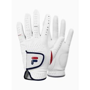 [인콘트로]휠라골프 프리미엄 스킨핏 반양피 남성 골프장갑 UNQ